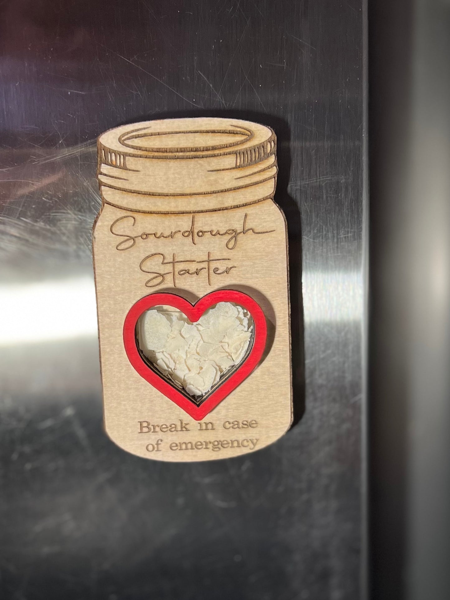 Sourdough Starter Emergency Magnet